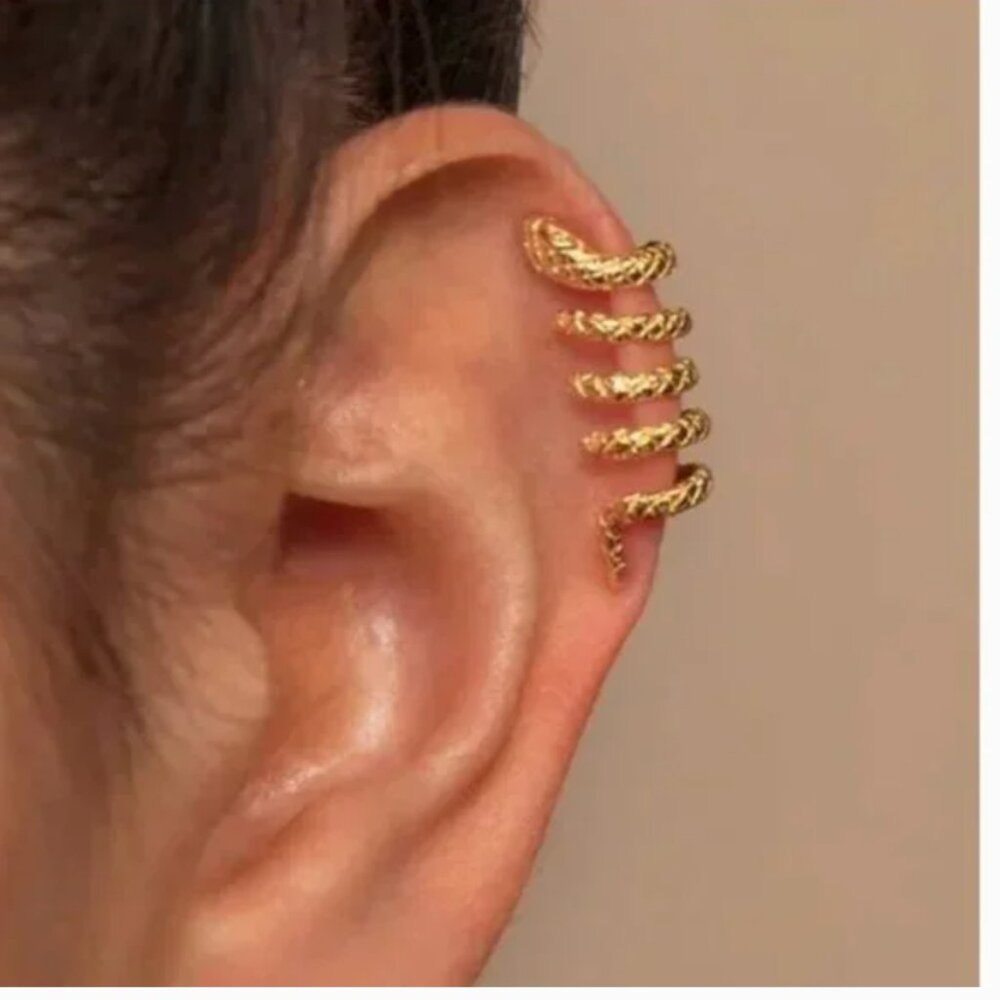 ⭐️✨ FREE Snake Ear Cuff Boho Peasant Hipster Hippie Art Deco Farm Chic Earring